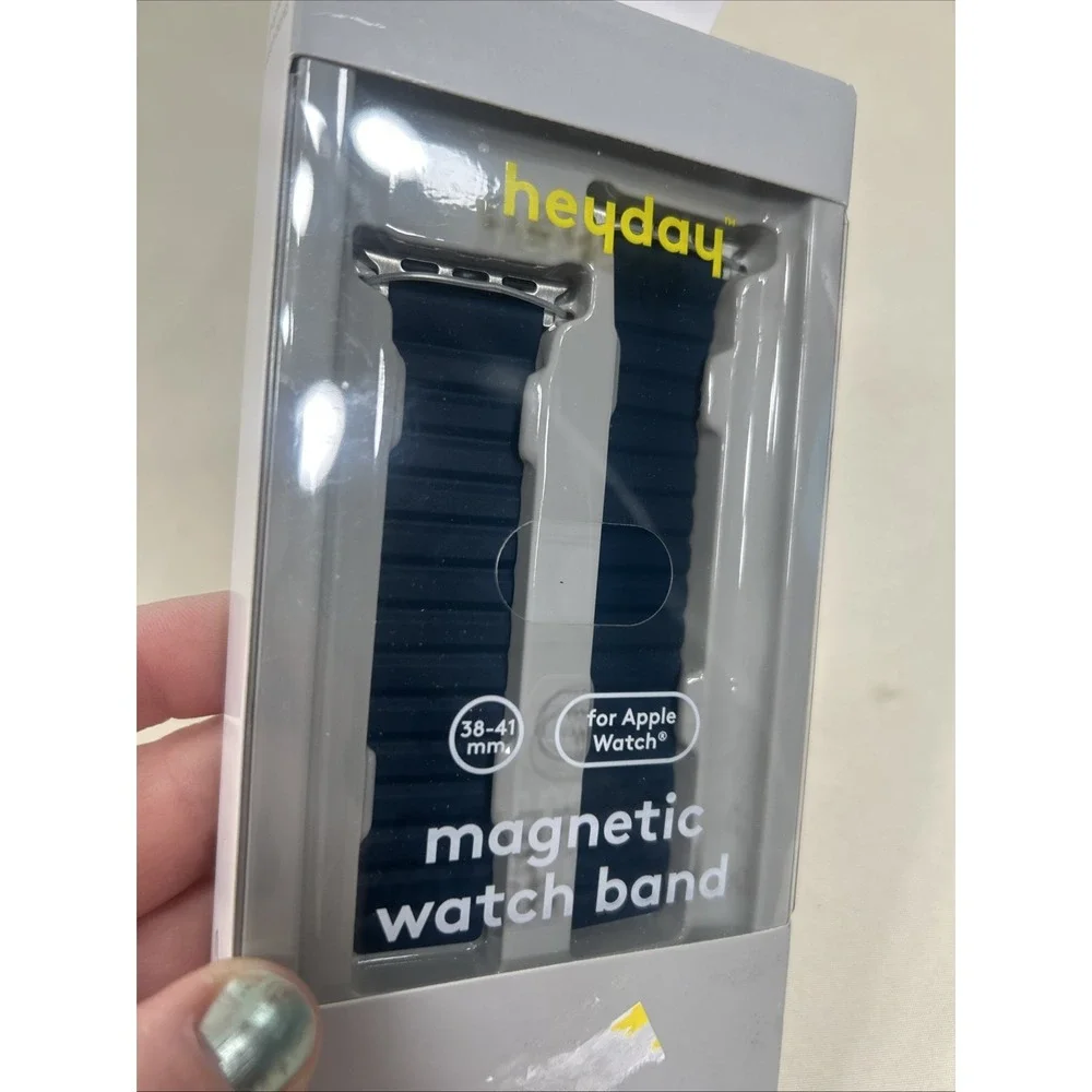 Apple Watch Silicone Magnetic Band 38/40/41mm - heyday Navy Blue NIB